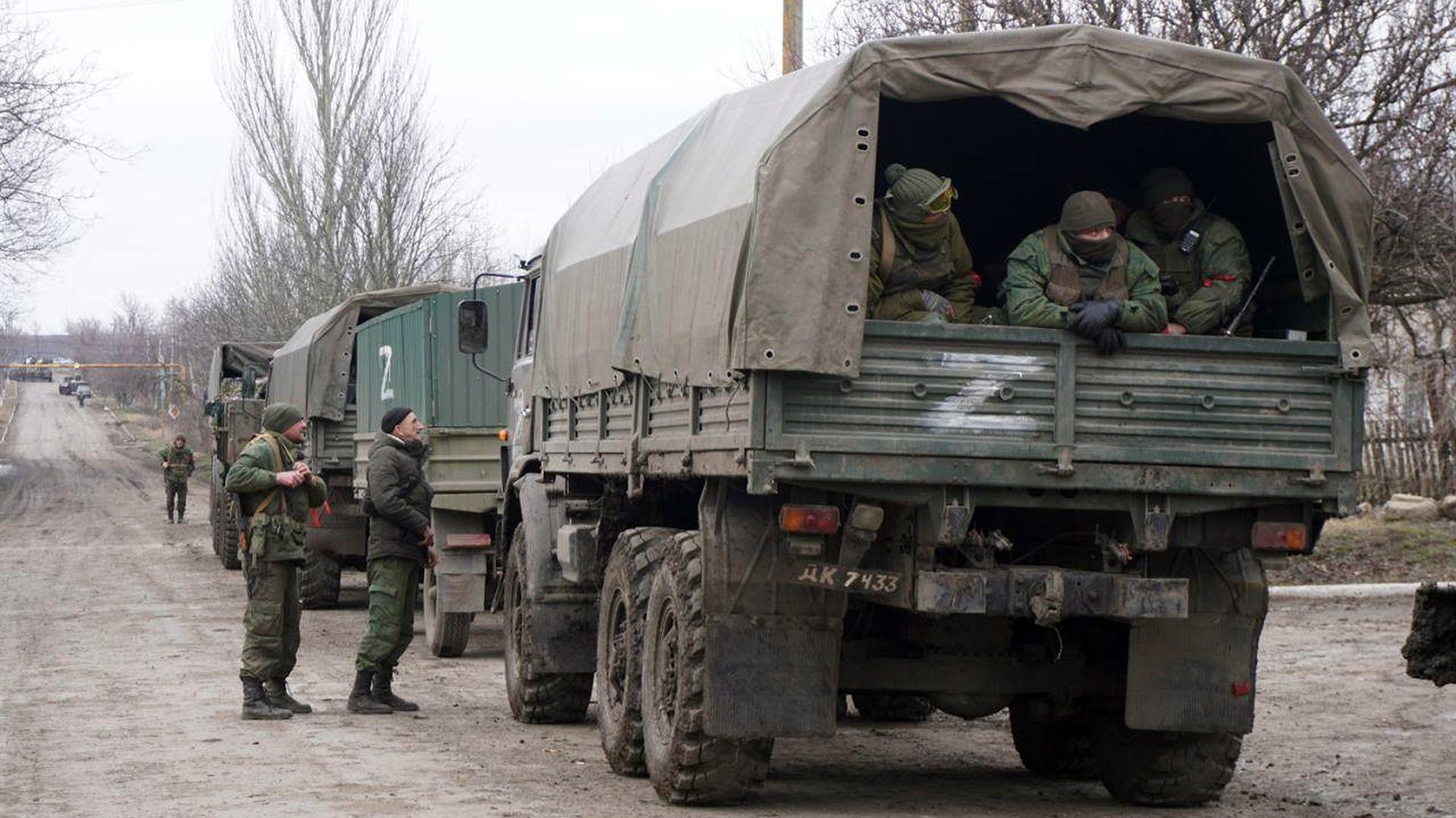 Украинские военные автомобили